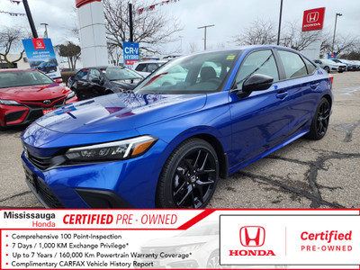 2024 Honda Civic Sport /HONDA CERTIFIED/ ONE OWNER/ NO ACCIDENTS