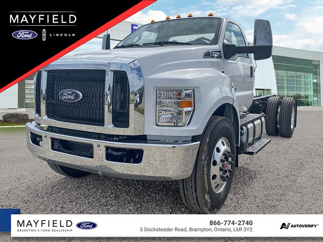 2025 Ford F750 Chassis Truck 120" CAB TO AXLE - 33,000 GVWR in Cars & Trucks in Mississauga / Peel Region