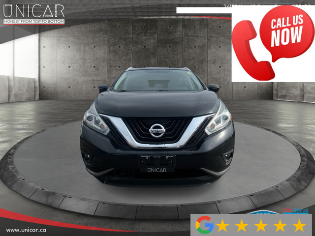 2017 Nissan Murano No Accidents AWD Platinum Navi Collision Warn in Cars & Trucks in Markham / York Region - Image 2