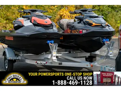 Designed To Fit All Watercraft Models: Adjustable 6 bunks and Infinite Slide Adjust (ISA) bow stop a...