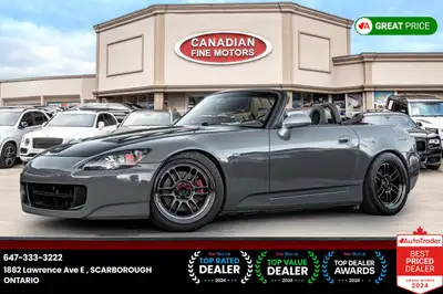 HONDA INSPECTION AVAILABLE UPON REQUEST!! CARFAX VERIFIED UPON REQUEST CARBON FIBER HOOD, ENKEI RPF-...
