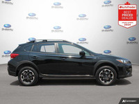New Price! Odometer is 32211 kilometers below market average! Crystal Black Silica 2021 Subaru Cross... (image 5)