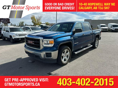  2015 GMC Sierra 1500 4WD CREW CAB | RUNNING BOARDS | $0 DOWN