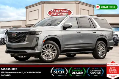 ENJOY 6 MONTHS NO PAYMENT!! 4WD PREMIUM LUXURY PKG | NO ACCIDENT | 8 PASS | NAVI | PANO | CADILLAC I...