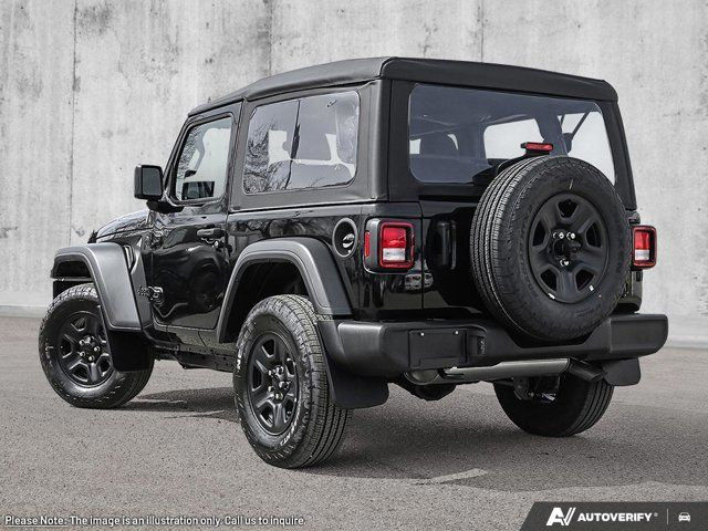 2025 Jeep Wrangler Sport 2 Door 4x4 V6 Manual Nav Capable in Cars & Trucks in St. Albert - Image 4