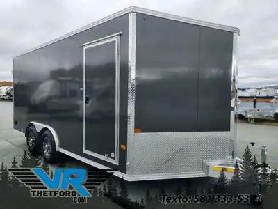 VR Thetford Paiement à partir de 0$/sem. + TX. 2025 Alcom Stealth 8.5X16-IF Add Slope in V-Nose Upgr...