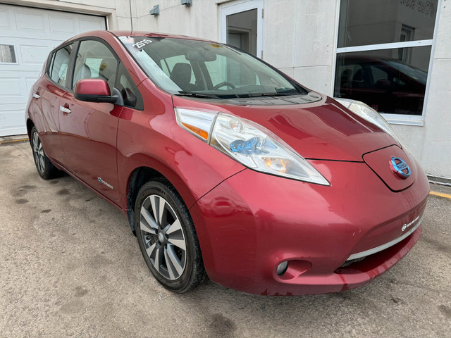 2015 Nissan Leaf AUTOMATIQUE FULL AC MAGS CUIR CAMERA NAVIGATION in Cars & Trucks in Laval / North Shore - Image 2