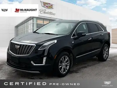 The 2023 Cadillac XT5 includes a hands-free liftgate, panoramic roof, heated front seats, and leathe...
