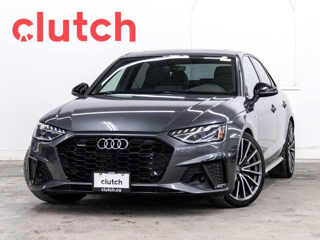 2021 Audi A4 Progressiv AWD w/Apple CarPlay & Android Auto, Heat in Cars & Trucks in City of Toronto