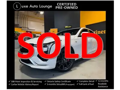 WOW!!! Compare at over $52,000 brand new!!! This 2020 Cadillac CT4 Sport AWD is FULLY LOADED with ev...