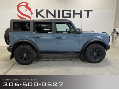 2023 Ford Bronco Wildtrak Hardtop with High and Lux Pkgs