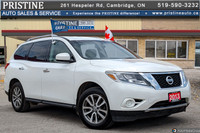 2013 Nissan Pathfinder SV 4WD Only 100 km Bluetooth Dual DVD Pus