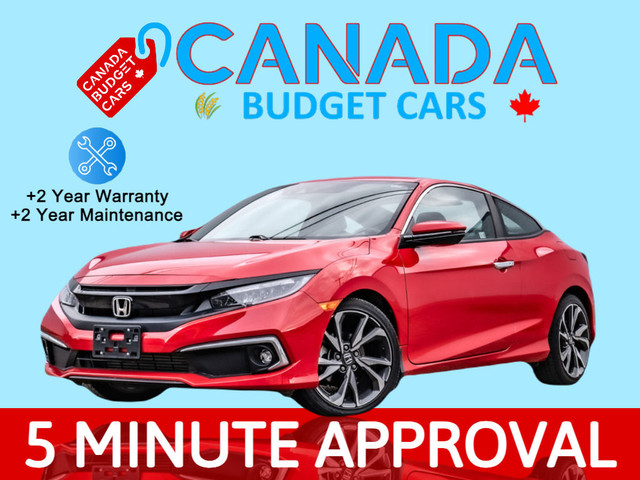  2020 Honda Civic Coupe Touring - NO ACCIDENTS | WIRELESS CHARGI in Cars & Trucks in Saskatoon