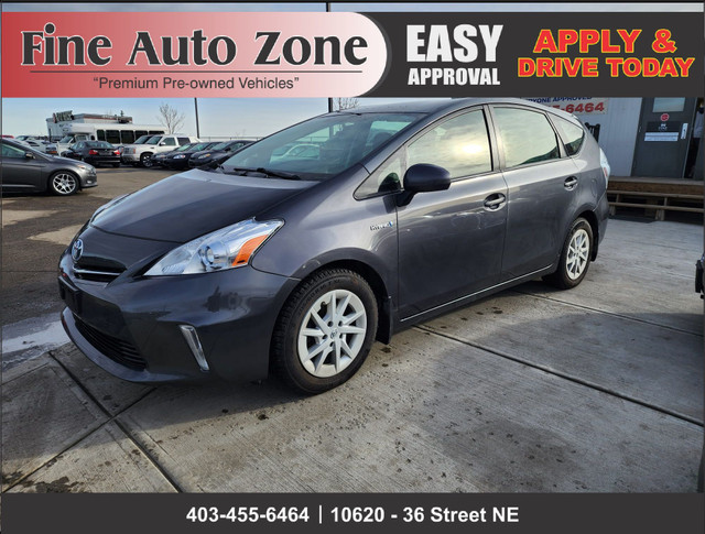 2014 Toyota Prius v Hybrid: Backup Cam*Well Maintained in Cars & Trucks in Calgary