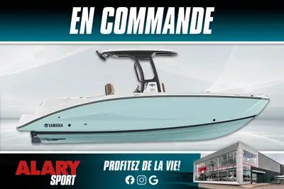 Ce bateau sport YAMAHA 255 FSH SPORT 2025 est disponible DÈS MAINTENANT! Contactez-nous au 450-420-2...