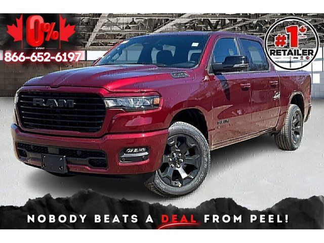 2025 Ram 1500 SPORT CREW 12 Screen Nav 20 Alloys in Cars & Trucks in Mississauga / Peel Region