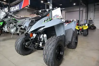 2025 Kawasaki KFX90 Four-wheel fun starts with KFX®. Get the kids outdoors and ready to ride on the...