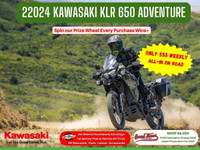 2024 KAWASAKI KLR 650 ADVENTURE - Only $55 Weekly - All-in