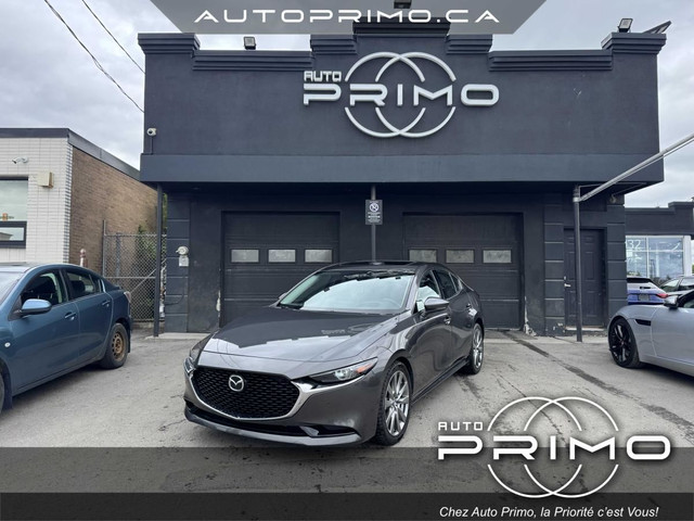2021 Mazda 3 GT FWD Automatique avec Sièges en Cuir Toit Ouvrant in Cars & Trucks in Laval / North Shore