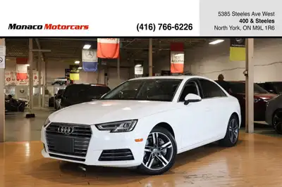 Special Finance Price: $23,999 | Cash Price: $25,499 2017 Audi A4 Technik AWD - One Owner, No Accide...