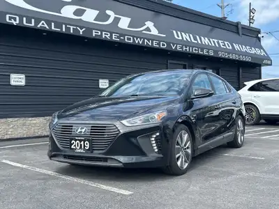 NEW! AFFORDABLE SLEEKY STYLED HYUNDAI IONIQ HYBRID ULTIMATE PACKAGE WITH NO ACCIDENTS AND LOW MILEAG...