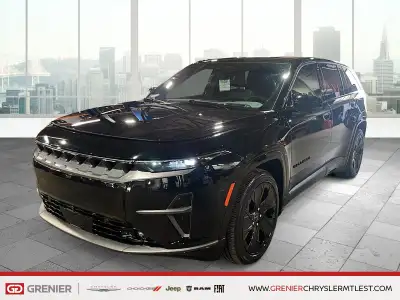 2024 JEEP WAGONEER S LAUNCH EDITION* ELECTRIQUE* 4X4* ROUES DE 20 POUCES* TOIT OUVRANT PANORAMIQUE*...