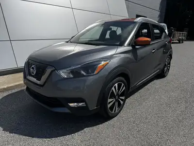 Nissan Kicks SR FWD Cuir Push Start Mags Volant Chauffant 2019 à vendreJAMAIS ACCIDENTÉ!!! Caméra re...