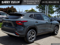 The 2025 Chevrolet Trax LT in a sophisticated gray hue offers impeccable handling with its front-whe... (image 2)