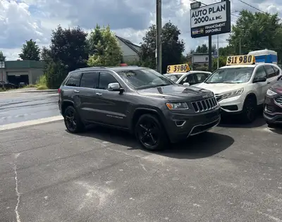 2015 Jeep Grand Cherokee Limited 4x4. 258 000km. Completement Équipé. Intérieur en Cuir. Toit Ouvran...