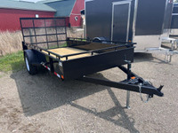 2023 Canada Trailers 6 x 12 Steel Side Utility Trailer - 3k Axle