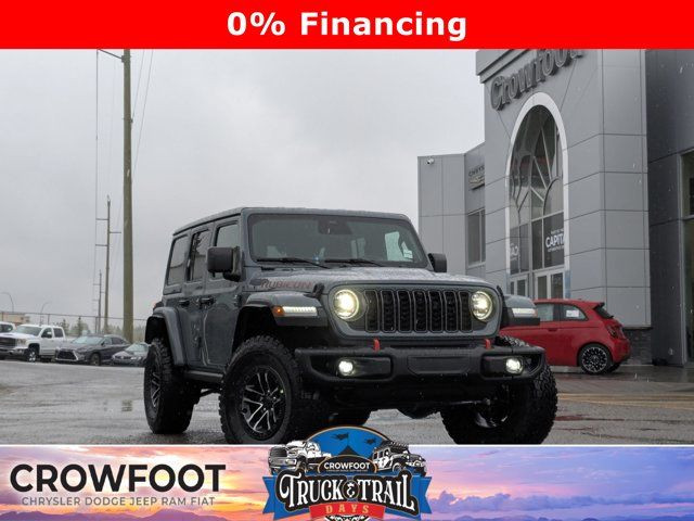 2025 Jeep Wrangler Rubicon X - Integrated OffRoad Cam - Trailer in Cars & Trucks in Calgary