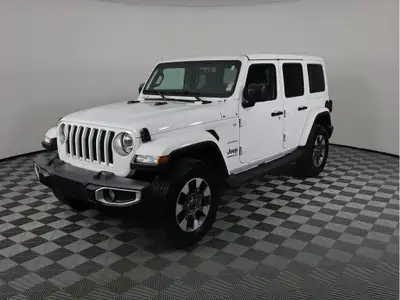 Our terrific 2023 Jeep Wrangler Unlimited Sahara 4 Door 4X4 is tried, tested, and Trail Rated in Bri...