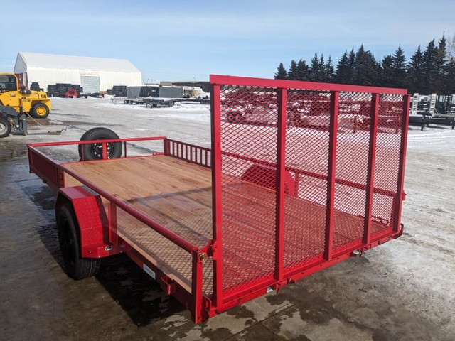 2024 Double A Trailers Utility Trailer 83in. x 14' (3500LB GVW) in Cargo & Utility Trailers in Strathcona County - Image 4