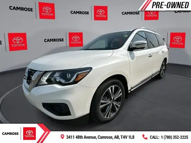 2019 Nissan Pathfinder 4x4 Platinum - Sunroof in Cars & Trucks in Edmonton - Image 2
