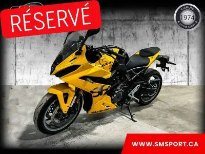 2024 Suzuki GSX-8R 2024 SUZUKI GSX-8R SM Sport est concessionnaire pour les marques APRILIA ARCTIC C...