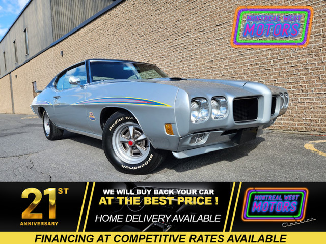 1970 Pontiac GTO 455ci / The Judge Tribute / Real GTO in Classic Cars in West Island