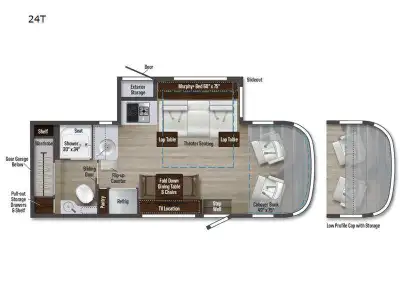 Please Call Us At 613.851.7326 with any questions? Winnebago View Class C diesel motorhome 24T highl...