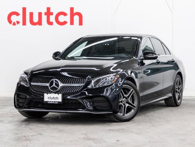 2020 Mercedes-Benz C-Class C 300 4Matic AWD w/ Apple CarPlay & A in Cars & Trucks in Ottawa