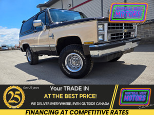 1986 Chevrolet K5 Blazer 4X4 / Silverado / DIESEL 6.2L