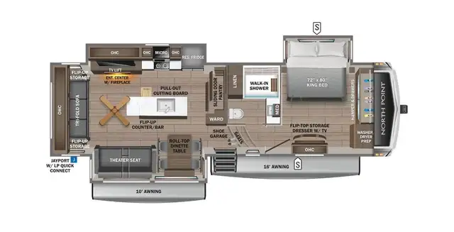 2025 JAYCO North Point 310RLTS in RVs & Motorhomes in Thetford Mines - Image 3