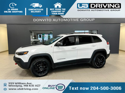 2020 Jeep Cherokee Trailhawk CLEAN CARFAX, FACTORY REMOTE STA...