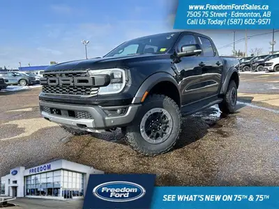 The 2025 Ford Ranger Raptor | 800A | SuperCrew 128, available at Freedom Ford Sales, is a powerhouse...