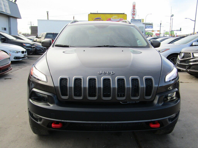 2018 Jeep Cherokee TRAILHAWK 4x4 V6 3.2L B.CAM/H.SEATS&WHEEL/R.S in Cars & Trucks in Calgary - Image 3