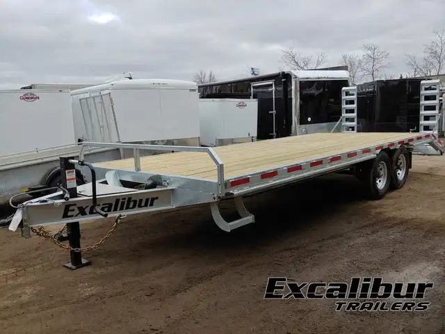 7 Ton Deckover Equipment Float 20' + 3' Beavertail in Cargo & Utility Trailers in Mississauga / Peel Region - Image 2