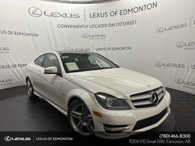2012 Mercedes-Benz C350C4M 4MATIC COUPE in Cars & Trucks in Edmonton