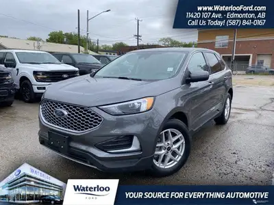 **WE WILL BEAT ANY DEALER IN THE CITY** Carbonized Gray Metallic 2023 Ford Edge SEL AWD 8-Speed Auto...