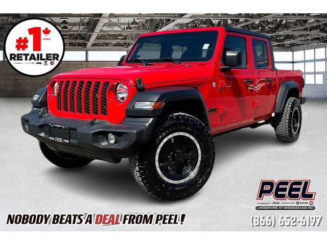  2020 Jeep Gladiator Sport S | Upgraded Wheels | Trailer Tow | T in Cars & Trucks in Mississauga / Peel Region