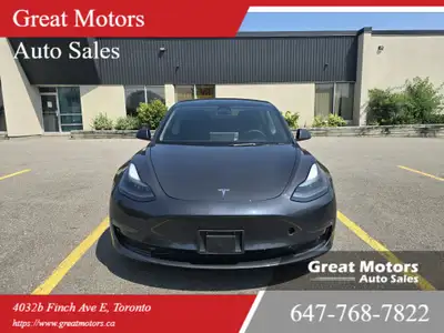 2023 TESLA MODEL 3 - SR RWD! 12,900km! Certification included. HST and Licensing Extra FINANCING AVA...
