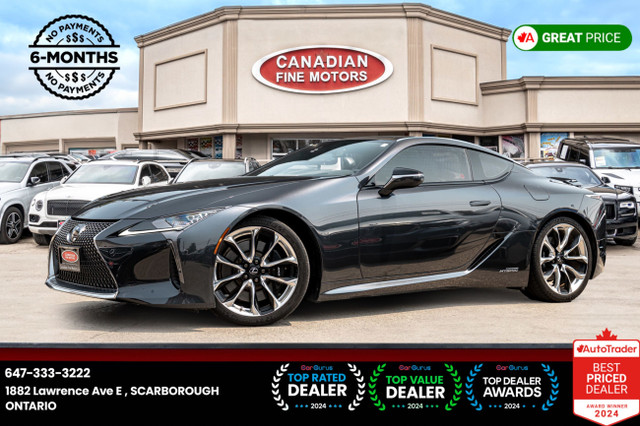 2018 Lexus LC LC 500h HYBRID | HUD | CARBON FIBER| NAVI | COOLED in Cars & Trucks in City of Toronto