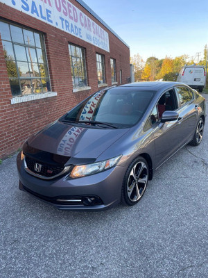 2015 Honda Civic 4dr Man Si navigation sunroof backup camera